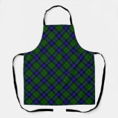 Urquhart tartan blue kariert schürze (Vorderseite)