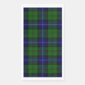 Urquhart tartan blue kariert serviette (Vorderseite)
