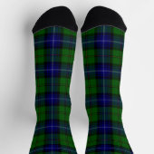 Urquhart tartan blue kariert socken (Oben)