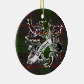 Urquhart Tartan-Löwe Keramikornament (Rechts)