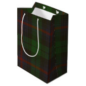 Urquhart Tartan Mittlere Geschenktüte (Rückseite Schrägansicht)