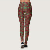 Urrhythmen Mandala Muster Leggings (Rückseite)