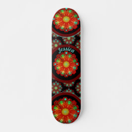 Urrhythmen Mandala Muster Skateboard