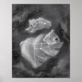 Ursa Major und Ursa Mini Bären Poster (Vorne)