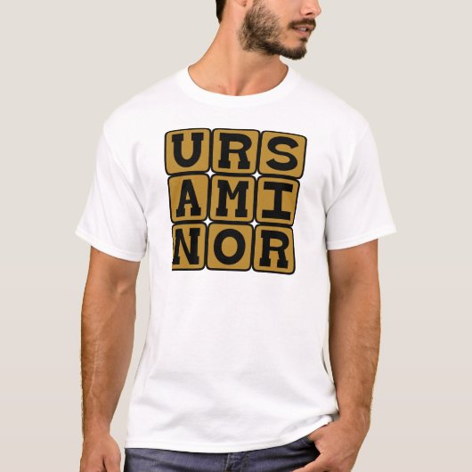 Ursa Minor, Kleinere Bärenkonstellation T-Shirt (Vorderseite)