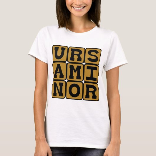 Ursa Minor, Kleinere Bärenkonstellation T-Shirt (Vorderseite)