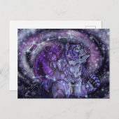 Ursa Minor und Major Postkarte (Vorne/Hinten)