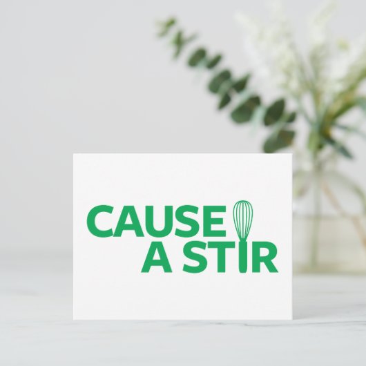 Ursache Postkarte (Stehend Vorderseite)