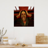 Urschrei Poster (Küche)