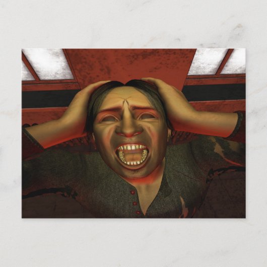 Urschrei Postkarte (Vorderseite)