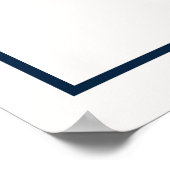 Urschrift | Gray Monogram Modern Stylis Poster (Ecke)