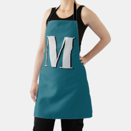 Urschrift | Monogram Modern Stilvoll Cool Schürze