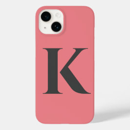 Urschrift | Monogram Modern Stylish Trendy Case-Mate iPhone 14 Hülle