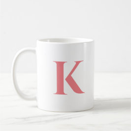 Urschrift | Monogram Modern Stylish Trendy Kaffeetasse