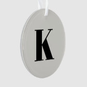 Urschrift | Monogram Modern Stylish Trendy Ornament (Vorderseite)