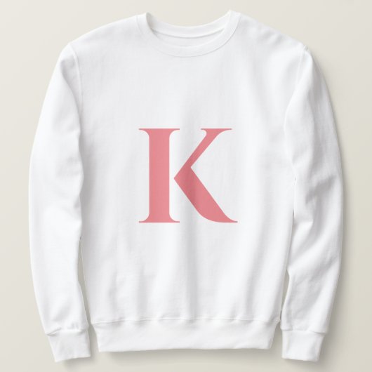Urschrift | Monogram Modern Stylish Trendy Sweatshirt (Design vorne)