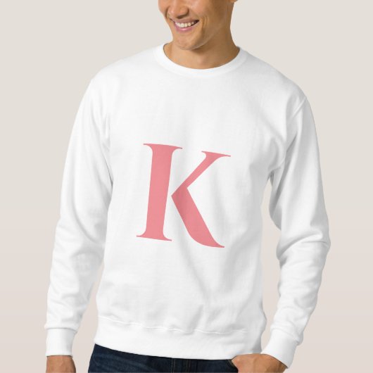 Urschrift | Monogram Modern Stylish Trendy Sweatshirt (Vorderseite)