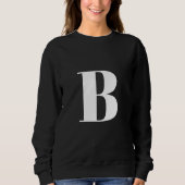 Urschrift | Monogram Modern Stylish Trendy Sweatshirt (Vorderseite)
