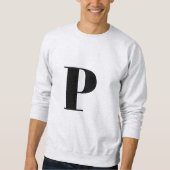 Urschrift | Monogram Modern Stylish Trendy Sweatshirt (Vorderseite)