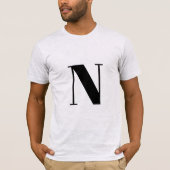 Urschrift | Monogram Modern Stylish Trendy T-Shirt (Vorderseite)