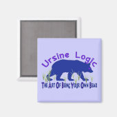 Ursin Logic Swag Logo Magnet (Vorderseite/Rückseite)