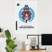 "Ursophenia"-Plakat Poster (Heimbüro)