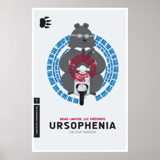 "Ursophenia"-Plakat Poster