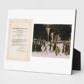 URSPRUNG 19. Änderung der US-Verfassung Fotoplatte (Seite)