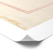 URSPRUNG 19. Änderung der US-Verfassung Poster (Ecke)