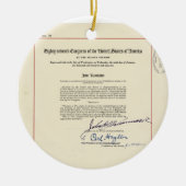 URSPRUNG 24. Änderung der Verfassung der Vereinigt Keramik Ornament (Vorne)