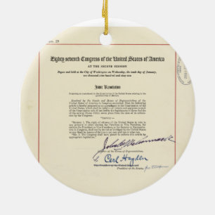 URSPRUNG 24. Änderung der Verfassung der Vereinigt Keramik Ornament