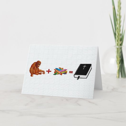 Ursprung der Bibel Karte (Vorderseite)