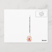 Ursprung der Bibel Postkarte (Rückseite)
