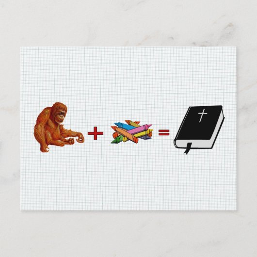 Ursprung der Bibel Postkarte (Vorderseite)