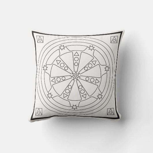 Ursprung des BEING-Becoming und alle vorhandenen T Kissen (Rückseite)