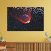 Ursprung Leinwanddruck (Insitu (Wohnzimmer))