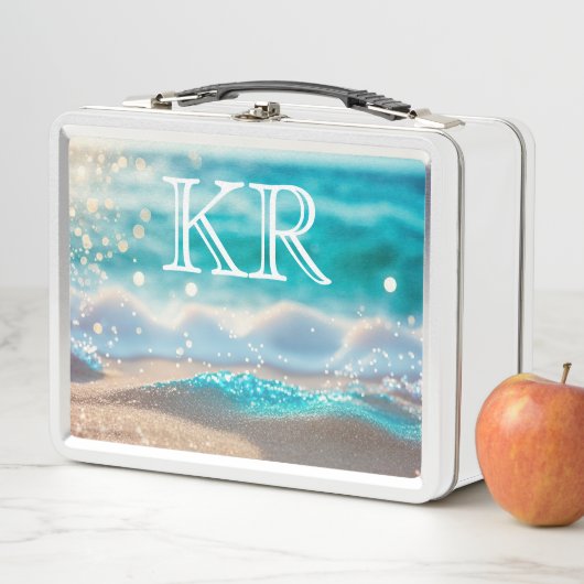 Ursprünge des Strandozeans Metall Brotdose (Beispiel)