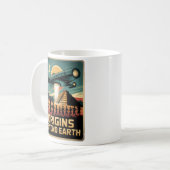 Ursprünge jenseits der Alien - Theorie Kaffeetasse (Vorderseite Links)