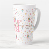 Ursprünglich 17oz Latte Tasse Ostersegmente Muster (Rechte Ecke)