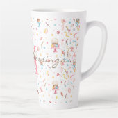 Ursprünglich 17oz Latte Tasse Ostersegmente Muster (Rechts)