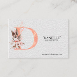 Ursprünglich - Doppelseitige Visitenkarte