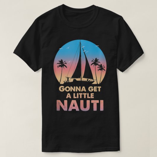 URSPRÜNGLICH IM AUF EINEM BOOT T-Shirt (Design vorne)