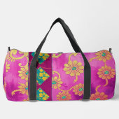 URSPRÜNGLICH Lila rosa Muster - Duffel-Beutel Duffle Bag (Vorderseite)