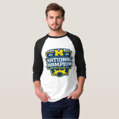 Ursprünglich Michigan 2023 GFP-Nationalmeister T-Shirt (Vorne ganz)
