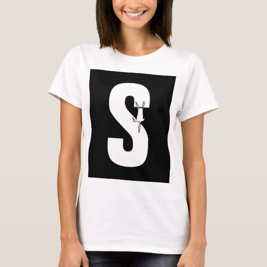 Ursprünglich mit/hängende Katzendoodle lustig T-Shirt (Vorderseite)