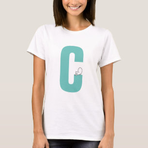 Ursprünglich mit/Stretching Cat Doodle lustig T-Shirt