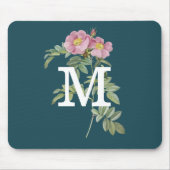 Ursprünglich mit türkisfarbenem Blumenhintergrund  Mousepad (Vorne)