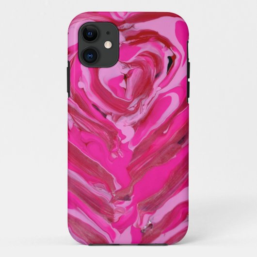 Ursprüngliche abstrakte Malerei auf iPhone Fall Case-Mate iPhone Hülle (Rückseite)