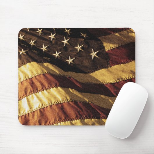 Ursprüngliche amerikanische Flagge Mousepad (Mit Mouse)