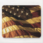 Ursprüngliche amerikanische Flagge Mousepad (Vorne)